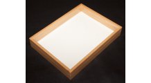 Деревянная коробка 30х40x6, светлая