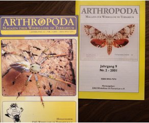 Комплект: Arthropoda 2-2001 + 3-2004